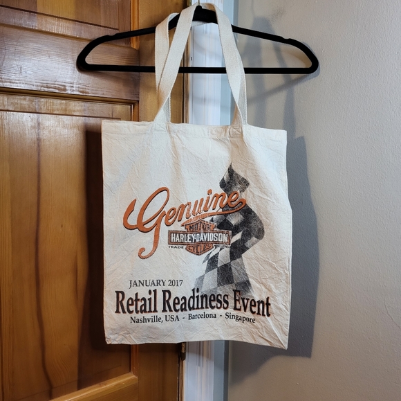 Harley Davidson January 2017 Retail Readiness Event Tote Bag - Picture 1 of 5